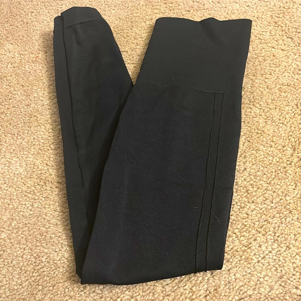 SPANX black leggings. Size medium. High waisted